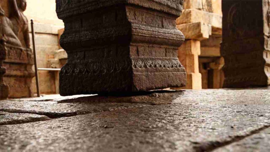 Hanging Pillar in Lepakshi Temple